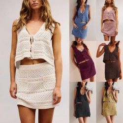 2025 Autumn/Winter Outerwear and Sweaters New Cross-Border Amazon V-Neck Diamond-Patterned Contrast Loose Knit Cardigan Women's