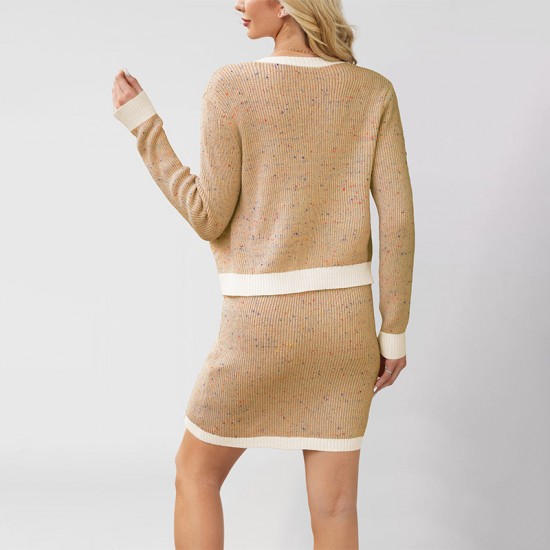 New Amazon new Temu hot-selling round-neck 2025 European and American women's Independence Day holiday hot-selling fashionable sweaters