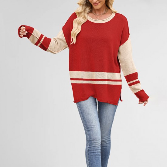 2025 autumn and winter sweaters, European and American cross-border Christmas Amazon hot-selling Christmas large snowflake casual sweater