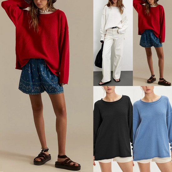 2025 Summer New European and American Women's Knitted Sweater Halter Sleeveless Backless Casual Set