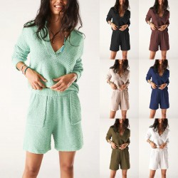 2025 New Autumn/Winter Amazon Crew Neck Sweater Short Loose Butterfly Jacquard Pullover Sweater European and American Women's Clothing