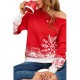 New 2025 autumn/winter cross-border Amazon women's plus-size stylish V-neck knitted pullover
