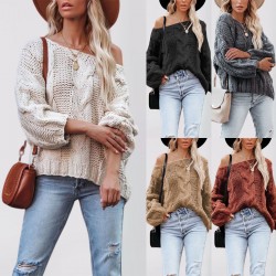 2025 winter new European and American women's cross-border Amazon temu hot-selling Valentine's Day heart-shaped loose sweater