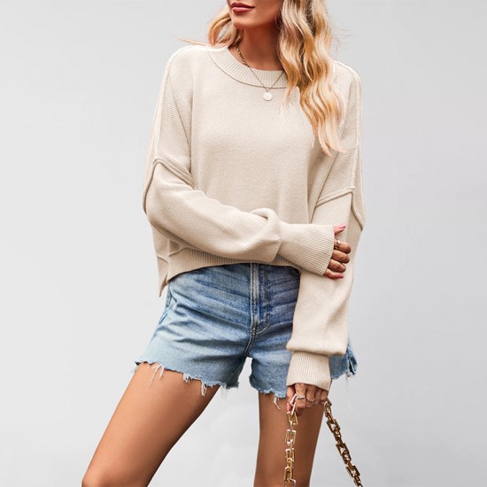 2025 Autumn/Winter new cross-border hot-selling knitted striped button-down fashionable skirt suit European and American Women's Clothing