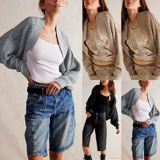 2025 Amazon independent station cross-border European and American new summer hand Crochet-knitted loose casual oversized top for women