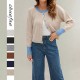 2025 New Cross-Border European and American Women's Clothing Simple Fringed Shawl Cape Fashionable and Versatile Knit Top