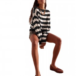 2025 Summer temu Amazon cross-border women's new European and American sweater large-size slit vest export suit