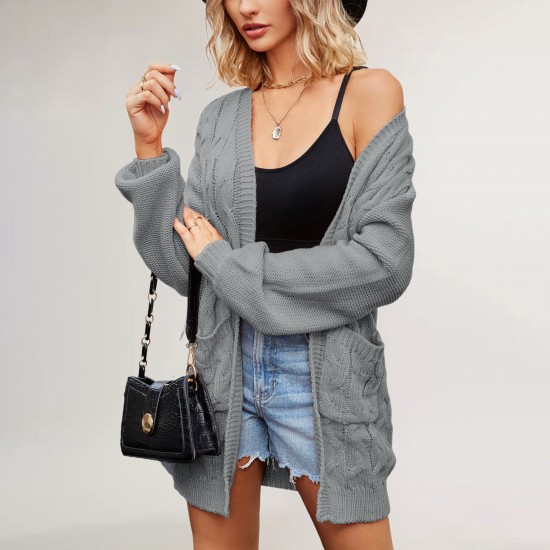 2025 New Winter Amazon Autumn/Winter Loose V-Neck Houndstooth Knit Sweater (Export Sleeveless Vest)