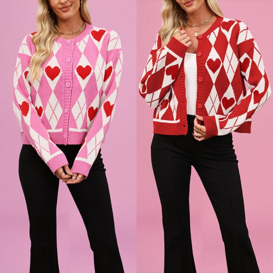 New autumn and winter cross-border European and American women's off-shoulder loose sweater, Amazon single-neck solid color pullover sweater